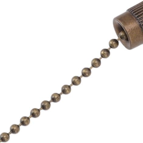 Trekkbryter for takvifte (pakke med 3), rustfri, 250V/125V, bronse.