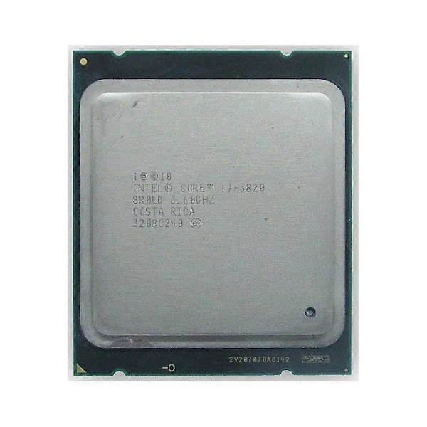 Processor i7-3820 3.36Hz 4 Kärnor 8 Trådar 10MB 32nm 130W Stationär Dator CPU