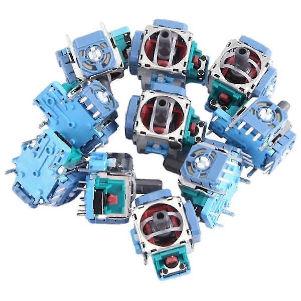 Applicera 10 STK 3D Joystick Modul Potentiometer för Spelkontroll Vibrerande Joystick Reparationsdelar