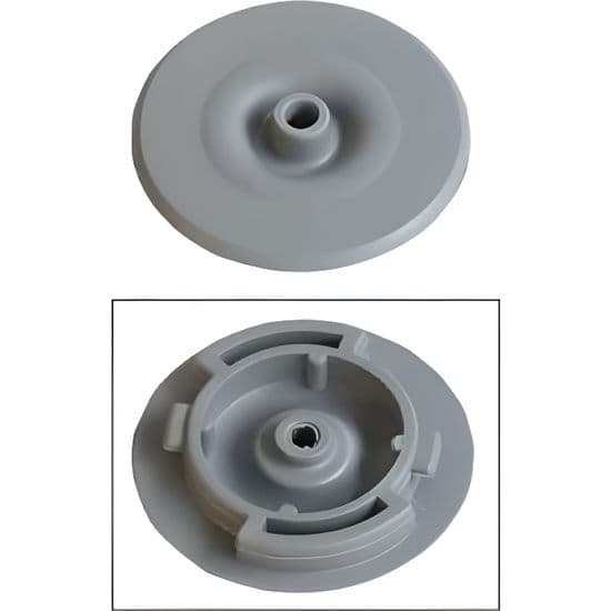 Beskyttende gummipakning til piskeris og dejkrog til Kenwood Prospero KM262 foodprocessor - Grå - HobbyTech