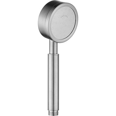 Håndholdt brusehoved - Regnbruserhoved - Regnbruser - Brusehoved - Rustfrit stål - Sølv - 78213mm - Vandbesparende brusehoved