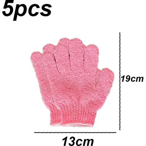 5 par rosa badhandskar
