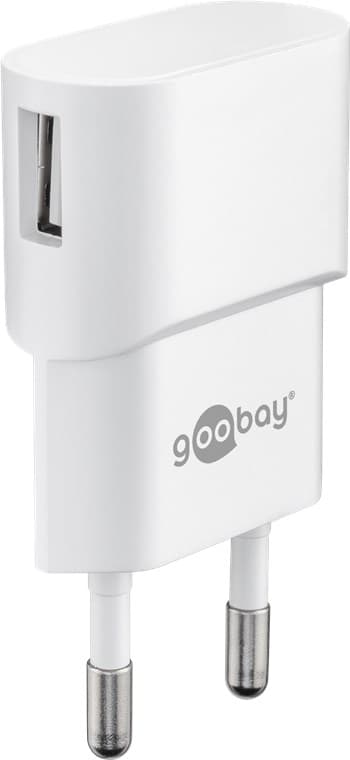 USB-A-lader (5 W) hvit
