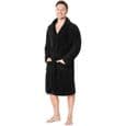 Badrock - Ej specificerad - Storlek L - Flanell - Svart - Varm