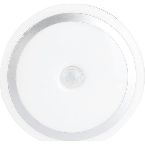 LED bevægelsessensor sengelampe (6 LED'er) til garderobe, skab eller gang.