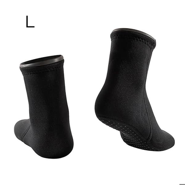 Dykkerstrømper - GIGICIAL - 3MM - Skridsikre - Korte - Sorte