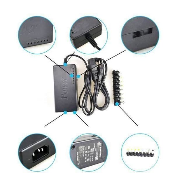 Universell 96W AC-adapter for bærbar PC C0A698