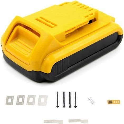Plastikhus til DCB201 18V 18650-ion batteri (3A, 4A, 5A).