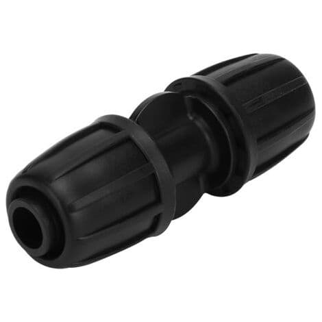 Lige vandforbindelse, have drypvandingsfitting til 16 mm PE-rør, 10 stk.