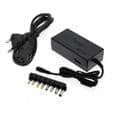96W Justerbar AC/DC Laptop Strömadapter, Universell Laptop Laddare med [7A4FC1B]