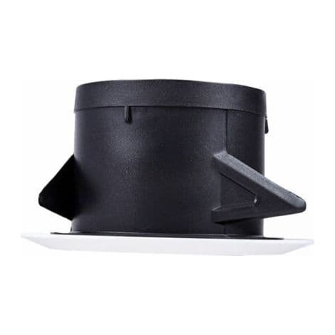 120 mm Diameter Ventilationsluftventil – Justerbart ABS Ventilationsgaller – Enkel Vägg- eller Takinstallation – Idealisk för Badrum och Kök