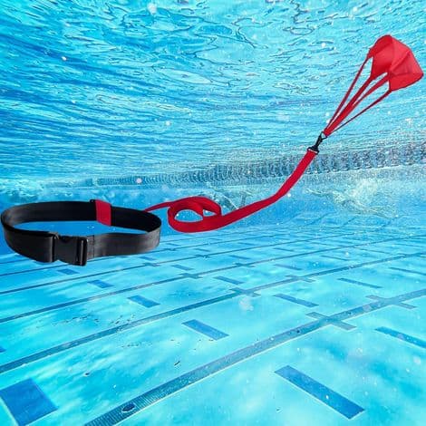 Simmotståndsband - Vattenträningsfallskärm - Poolträningsset - 1 styck