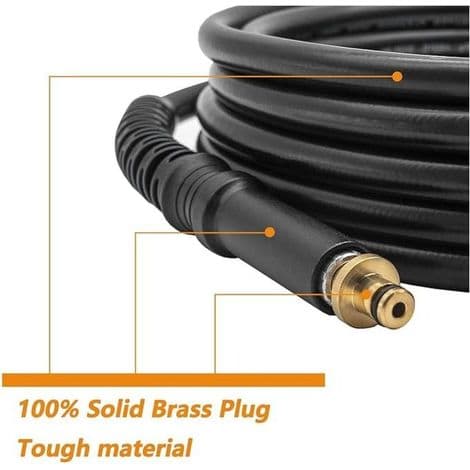 Udskiftningshøjtryksslange - 6 m - 10 mm x M22-fitting - Til Kärcher K2 højtryksrenser (ældre model)