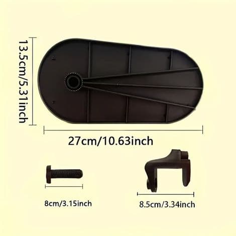 1. Ergonomisk armlene – Komfortabel albuestøtte, perfekt for kontorarbeid