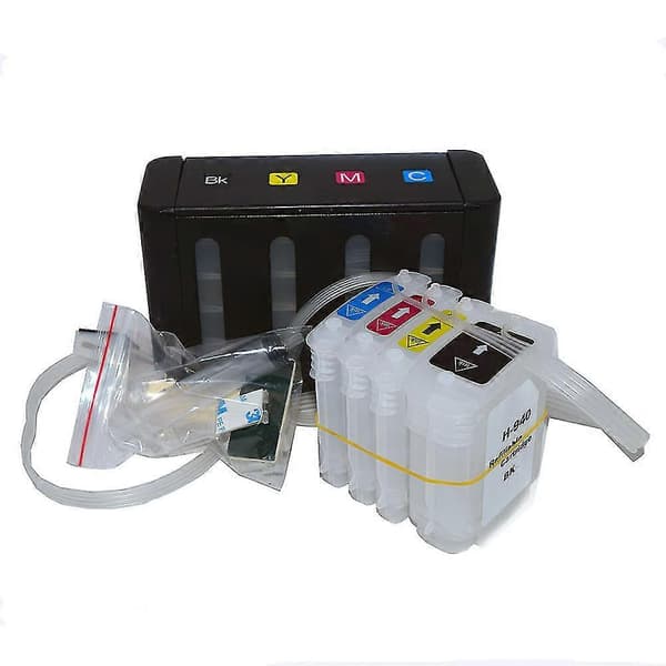 hg 4 Farve Bulk Ciss Blæksystem til HP 10 11 til HP Designjet 100 110 70 Printer med Auto Reset Chips