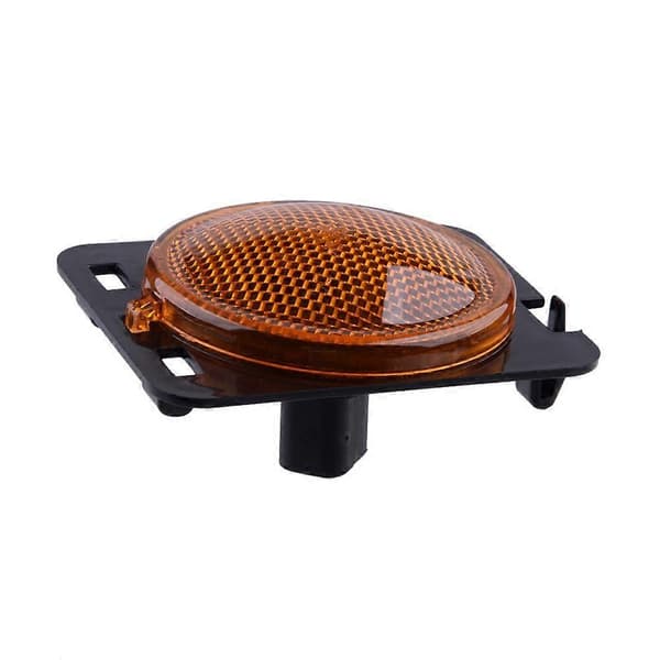 2x Gule Linser Sidemarkeringslys Skjermlampe Passer til Jeep Wrangler 2007-2018