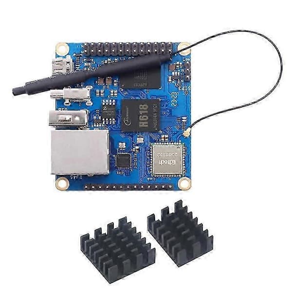 Til Zero 3 Board 1.5gb+ Køleplade H618 Wifi5+bt 5.0 Gigabit Lan Til Android 12 Debian12 Ubuntu22.04-Yogu