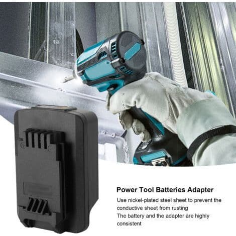 Elværktøjsbatteriadapter til Makita 18V lithiumbatterikonvertertilbehør