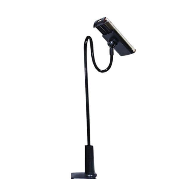 Joustava hanhenkaula-sänkytyöpöydän mobiilitablettiteline/iPad-tablettipidike