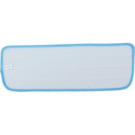 Stykker Flate Mikrofibermoppeputer for Mopper 14x41cm, Vaskbare og Gjenbrukbare, Kompatible med de fleste Borrelåsmopper