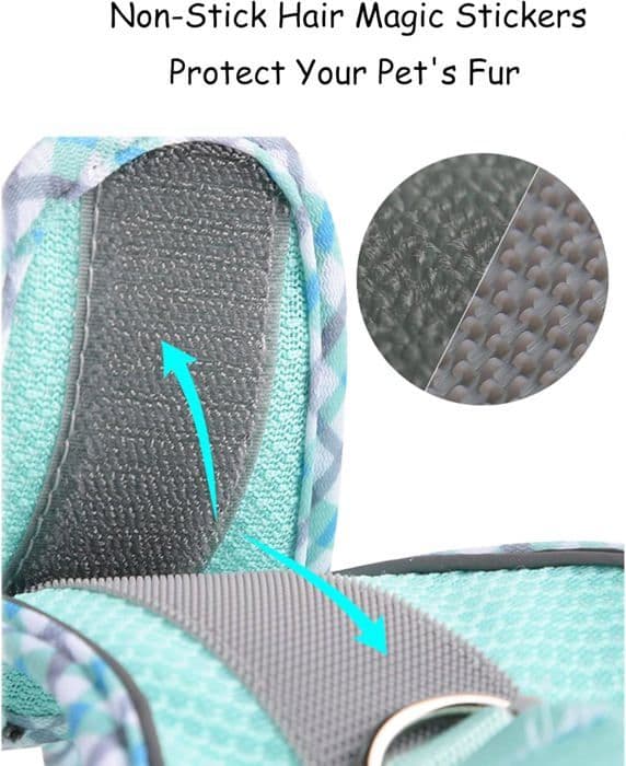 Sele för små och medelstora hundar, \"no-pull\"-sele och koppelset för valpar, sele (Blå, S)