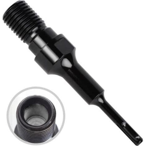SDS PLUS-adapter for 1 1/4\" UNC diamantkjernebor, SDS-PLUS MAX boreforlengelsesstang, håndtaksforlengelsesstang