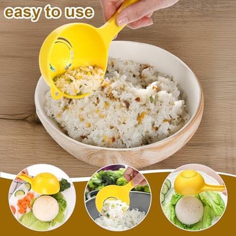 Onigiri Form - Non-Stick Fødevaregodkendt PP Risbolleform - Til Hjemmelavet Sushi Forberedelse - Sæt med 4 Stykker