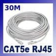 Ethernetkabel - CAT5 - Skærmet FTP - 30 m - Grå