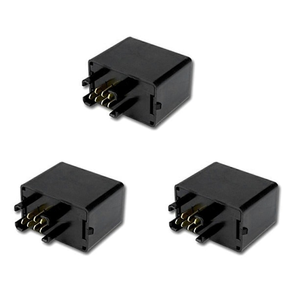 Motorcykel Blinkrelä 7-Pin LED Indikator Blinkrelä för GSXR 650 750 1000 5st