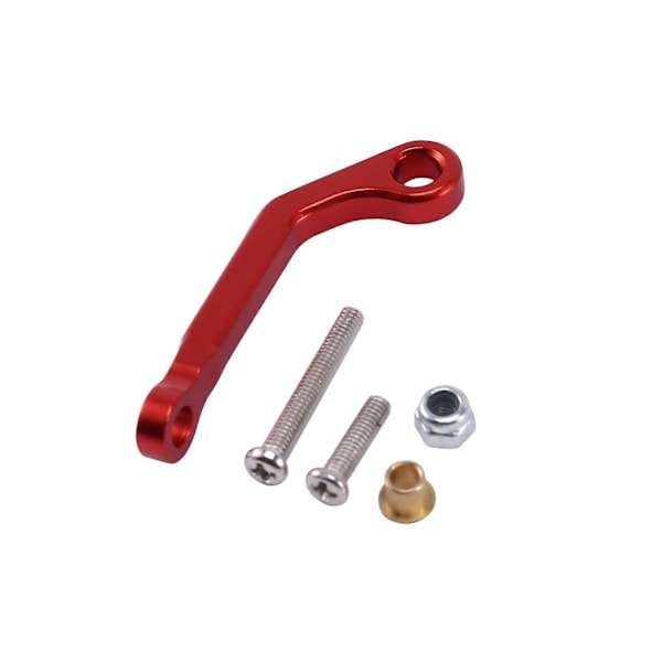 Ansök om B1 B14 B24 C14 C24 B16 B26 B36 Q60 Q63 Q64 Q65 RC Bil Reservdelar Metall Servo Dragstång, Röd