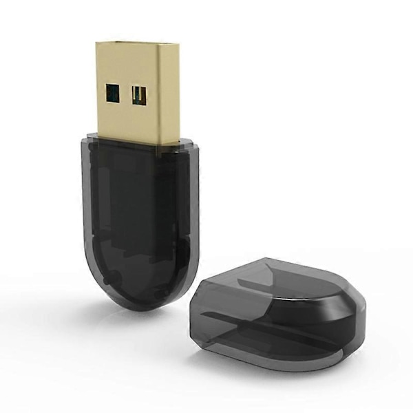 Mini Bluetooth-kompatibel 5.0 Dongel Trådlös Ljudadapter Låg Latens USB-Dongel för Hemmastereohögtalare Laptop