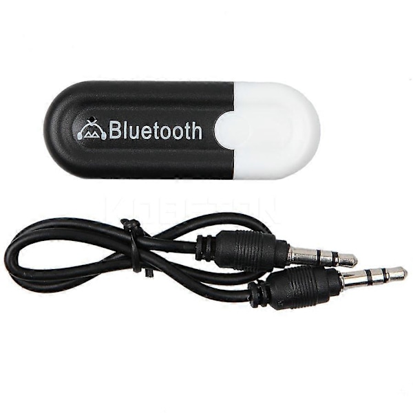Storsäljande Bluetooth 4.0 Musik Audio Stereo Mottagare 3.5mm A2DP Adapter Dongel A2DP 5V USB Trådlös för Bil AUX Android/IOS