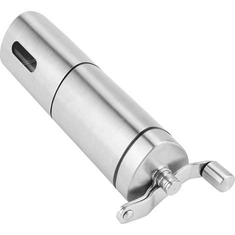 Manuel kornkværn i rustfrit stål til kaffe, krydderier og tørre korn