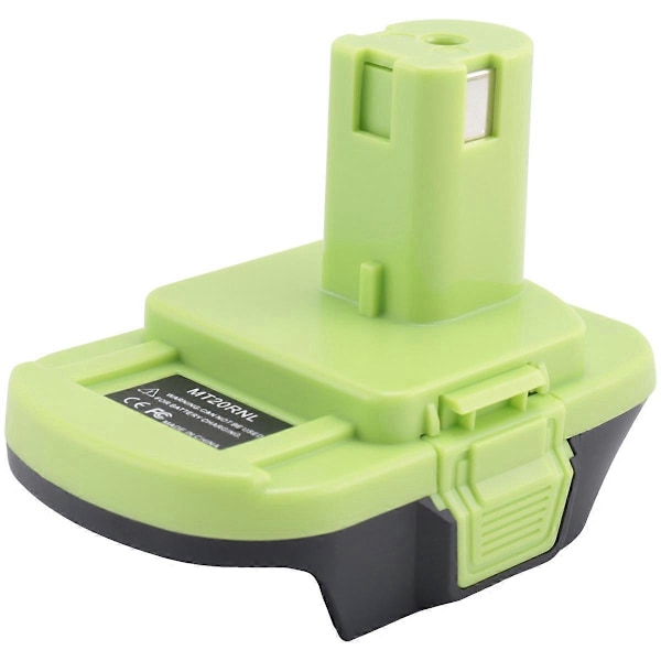MT20RNL Batteriadapter för Ryobi 18V Verktyg, Konverterar för Makita
