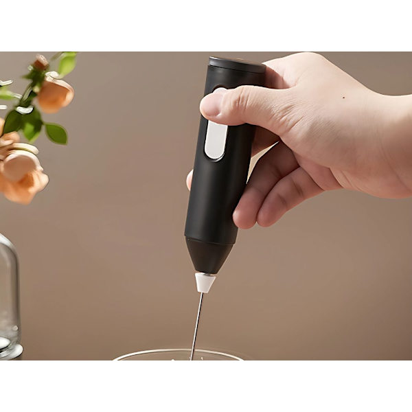 Mini mælkeskummer - Elektrisk piskeris med 3 tilstande