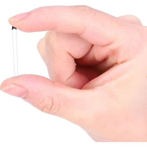 Ulisem 10 stk. elektronisk komponent MF52 NTC termistor høypresisjonstemperatursensor med 30 mm kabel (10K-B3435-L30)