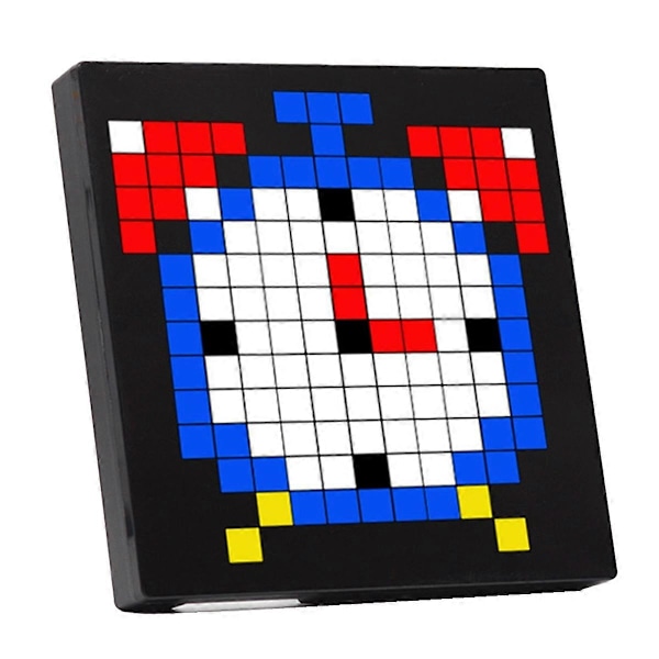 LED 32x32 Pixel Display Nattlampa Smart APP Kontroll Programmerbar Skärm DIY Text Animation Foto F
