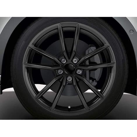 Kompatibel med Volkswagen hjulkapsler, sett med 4.