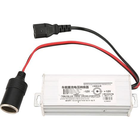 12V 15A Bilstrømomformer med 24V-72V Sigarettennerplugg