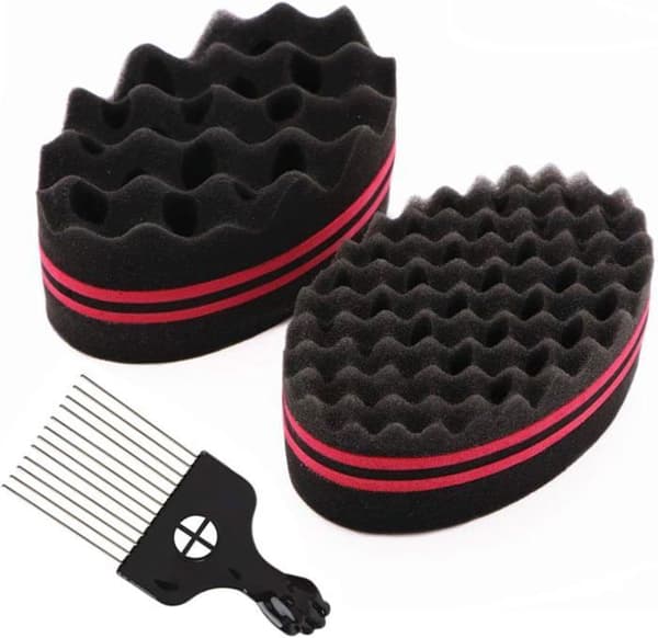 Hårstylingkam - Krøllesvamp Magic Twist - Børstesvamp - Anti-brudd - Unisex