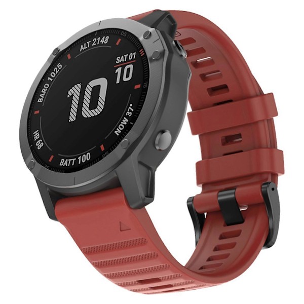 22mm Silikon Quick Release Klockarmband för Garmin Fenix 6 5