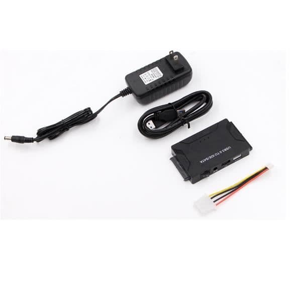 USB 3.0 til IDE - SATA-omformer USB IDE SATA-adapter SATA harddisk EU Lin * 391