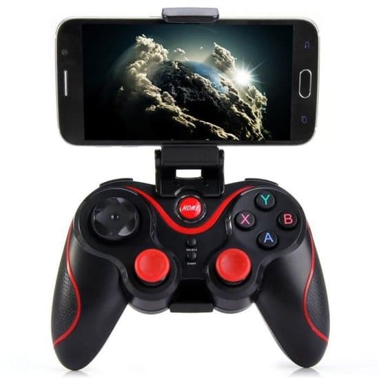 Trådløs Bluetooth Gamepad Spillkontroller for Android Smarttelefoner, TV-bokser og Smart-TVer