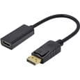 DisplayPort uros-HDMI naaras -sovitinkaapeli Full HD