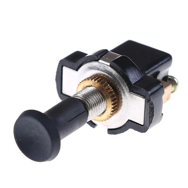 Tehokas On-Off pitkä Push Pull -kytkin 12V ruuviliittimillä HFMQV
