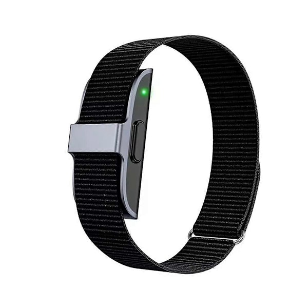 2208A Smart Armband Puls Blodtrycksmätare Svart Grå