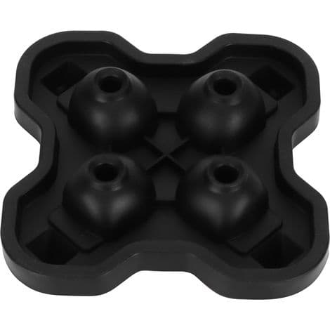 Sett med 4 matkvalitets silikon isbitformer formet som hodeskaller, ideelt for sommerlaging.