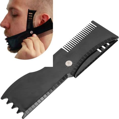 Roterande skäggkam. Stylingguide