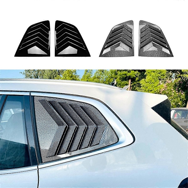 Bil Bakre Fönster Jalusi Persienner Skydd Trim för BMW X3 G01, A