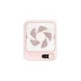 Bordsfläkt - RNCYN - Rosa modell - Bärbar - USB - Ultratunn